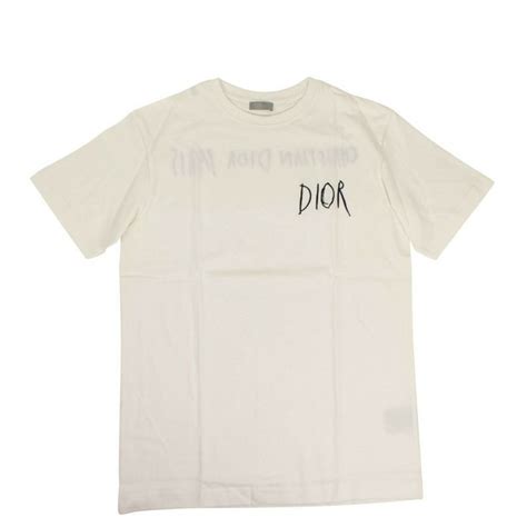 tshirt dior blanc|dior t shirts for men.